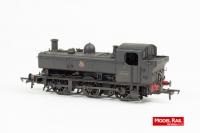 KMR-302B Rapido Class 16XX Steam Locomotive number 1649 in BR Black with early emblem and 60C Helmsdale shedplate - weathered finish